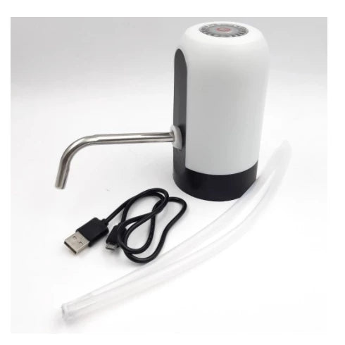 Bomba Elétrica Universal com Carregamento USB para Galão/Garrafão de Água